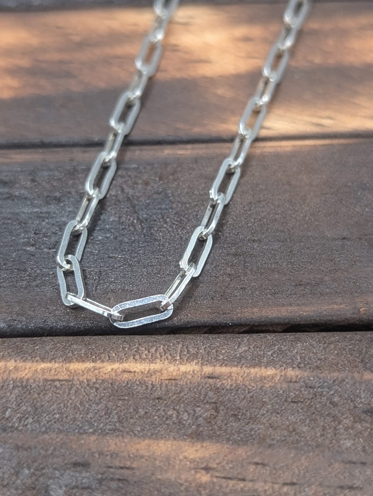 Sterling Silver Paperlink chain