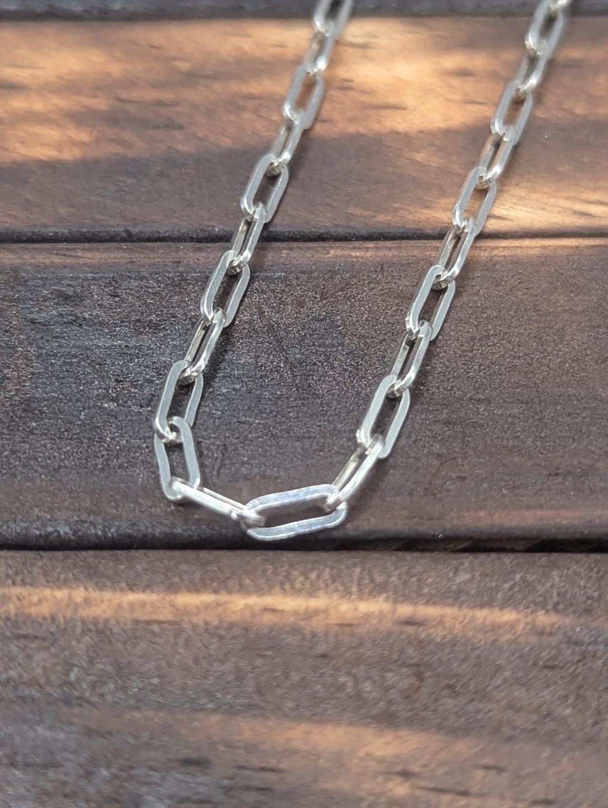 Sterling Silver Paperlink chain